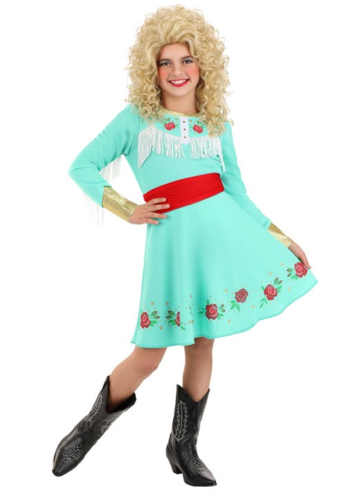 Country Star Costume Dress for Girls - US 8398