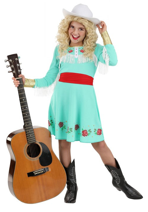 Country Star Costume Dress for Girls - US 8398