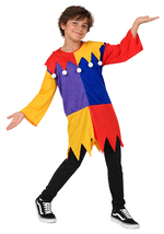 Kid's Court Jester Tunic Costume - US 7471