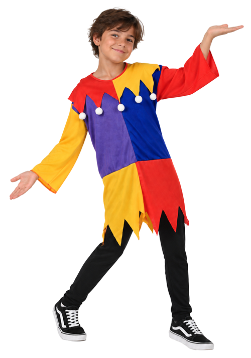 Kid's Court Jester Tunic Costume - US 7471