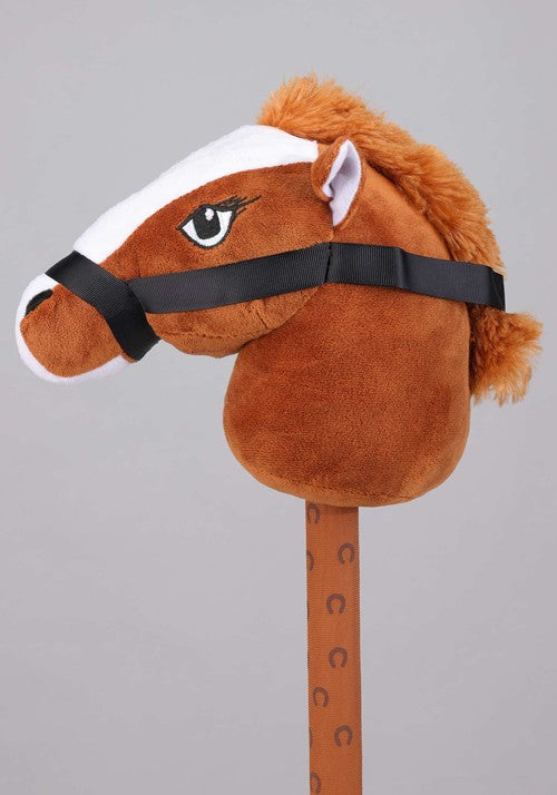 Kid's Cowboy Brown Hobby Horse Toy - US 3654