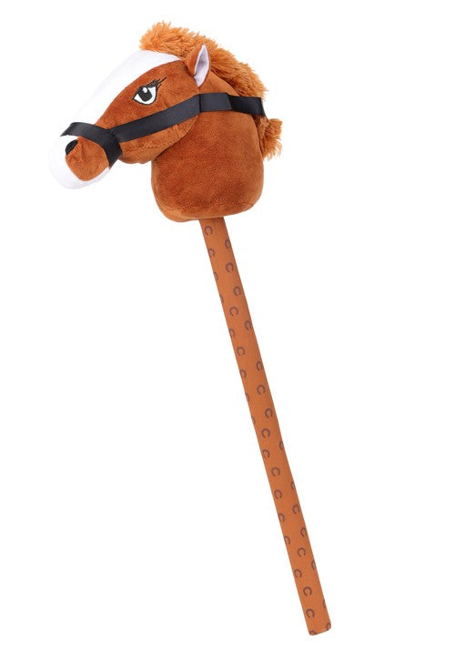 Kid's Cowboy Brown Hobby Horse Toy - US 3654