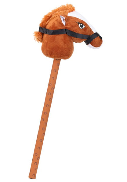 Kid's Cowboy Brown Hobby Horse Toy - US 3654