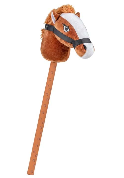 Kid's Cowboy Brown Hobby Horse Toy - US 3654