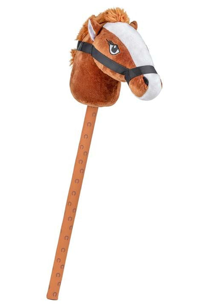 Kid's Cowboy Brown Hobby Horse Toy - US 3654