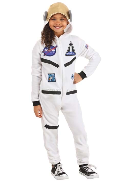 Cozy Astronaut Kid's Jumpsuit Costume - US 4835
