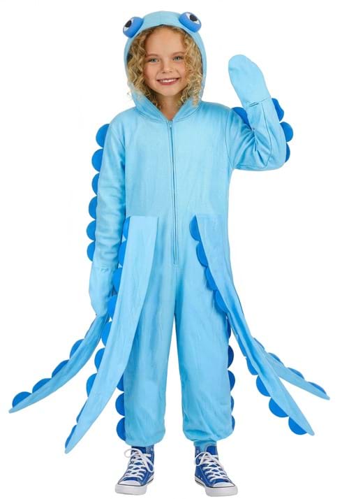 Kid's Cozy Octopus Costume Onesie - US 2031