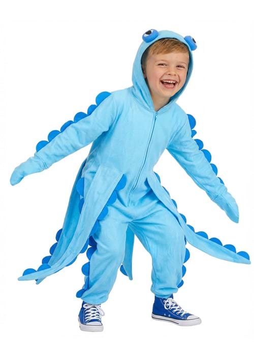 Kid's Cozy Octopus Costume Onesie - US 2031