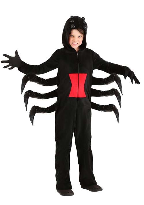 Cozy Black Spider Costume for Kids - US 1076