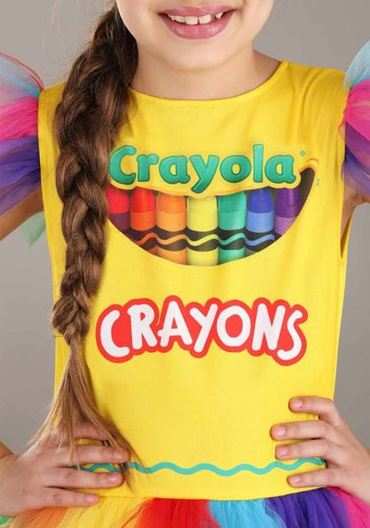 Girl's Crayon Box Costume Dress - US 7678