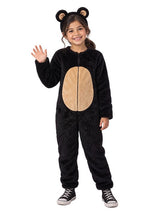 Kid's Cute Black Bear Costume - US 7980