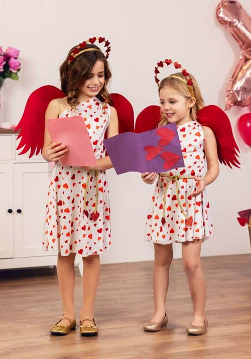 Girl's Cutie Cupid Costume Dress - US 4506
