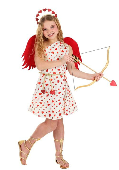 Girl's Cutie Cupid Costume Dress - US 4506