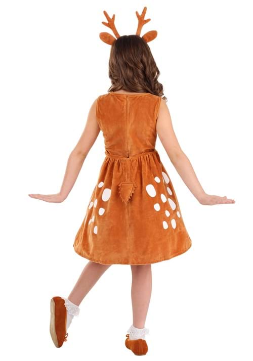 Girl's Dazzling Deer Costume - US 9470