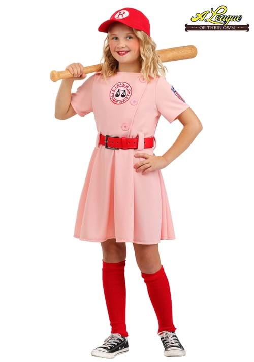 Girl's Deluxe A League of Their Own Dottie Costume - US 2267