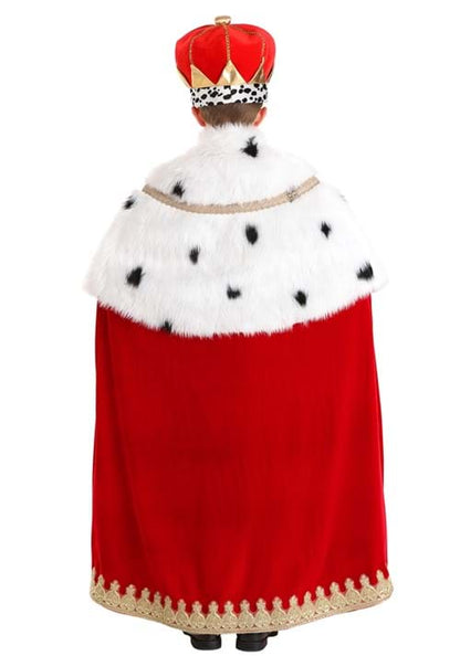 Deluxe Broadway King Costume Cape for Kids - US 5896