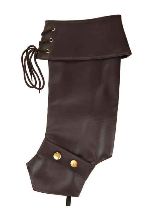 Deluxe Kid's Brown Boot Tops - US 0211