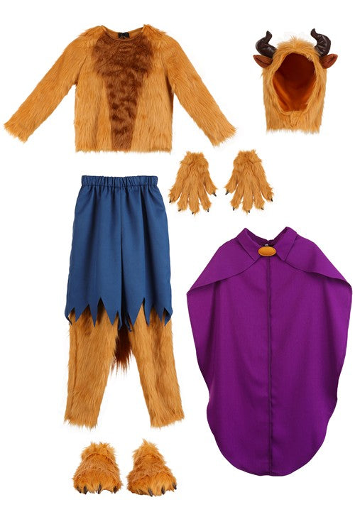 Boy's Deluxe Caped Disney Beast Costume - US 8464