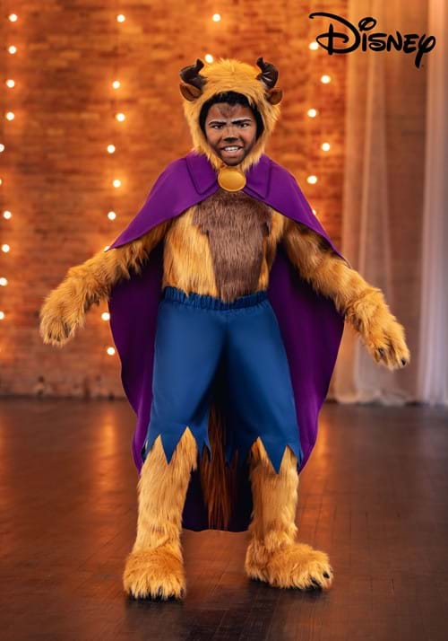 Boy's Deluxe Caped Disney Beast Costume - US 8464