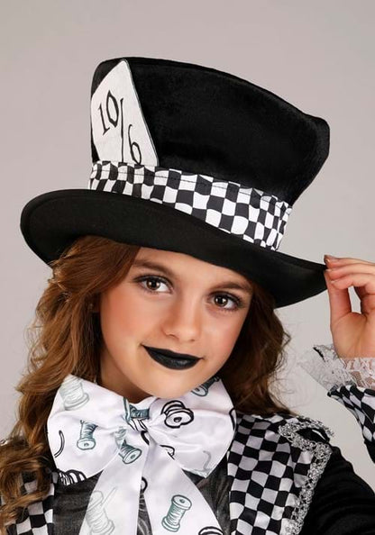 Deluxe Dark Mad Hatter Kid's Costume - US 1707