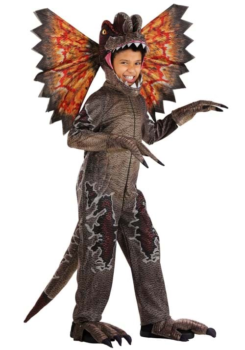 Deluxe Kid's Dilophosaurus Costume - US 2206