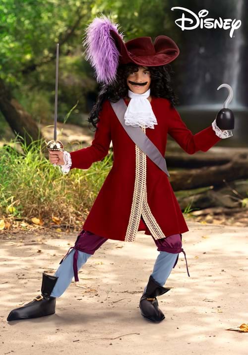 Deluxe Disney Captain Hook Costume for Boys - US 5469