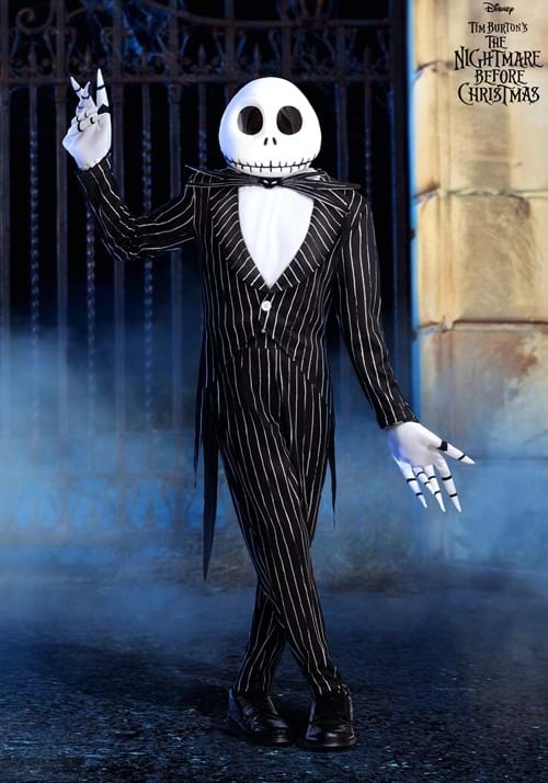 Boy's Deluxe Disney Jack Skellington Costume - US 6810