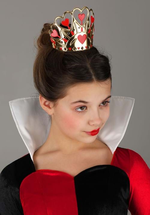 Girl's Deluxe Disney Alice in Wonderland Queen of Hearts Costume - US 5631