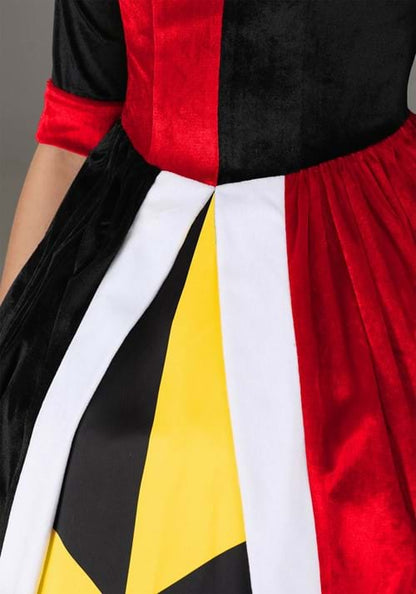 Girl's Deluxe Disney Alice in Wonderland Queen of Hearts Costume - US 5631