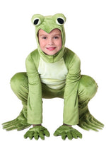 Deluxe Green Frog Kid's Costume - US 6087