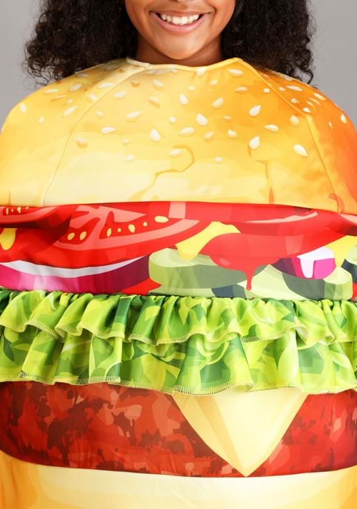 Kid's Deluxe Hamburger Costume - US 3822