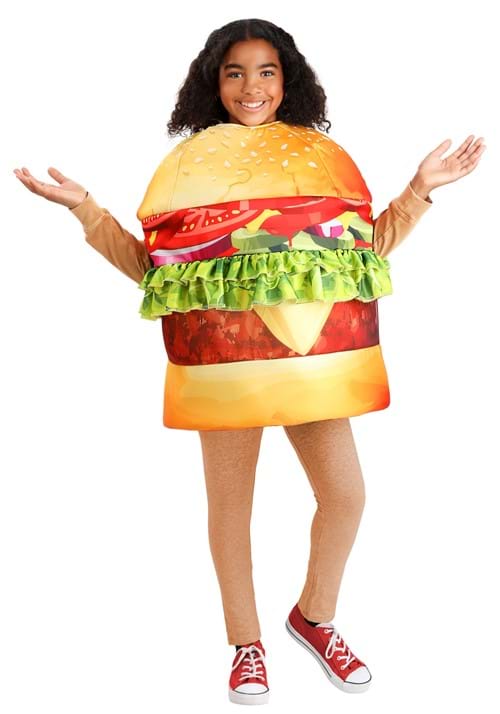 Kid's Deluxe Hamburger Costume - US 3822