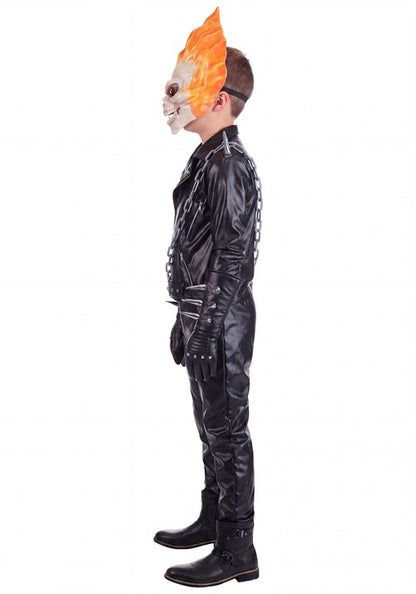 Boy's Deluxe Marvel Ghost Rider Costume - US 3117