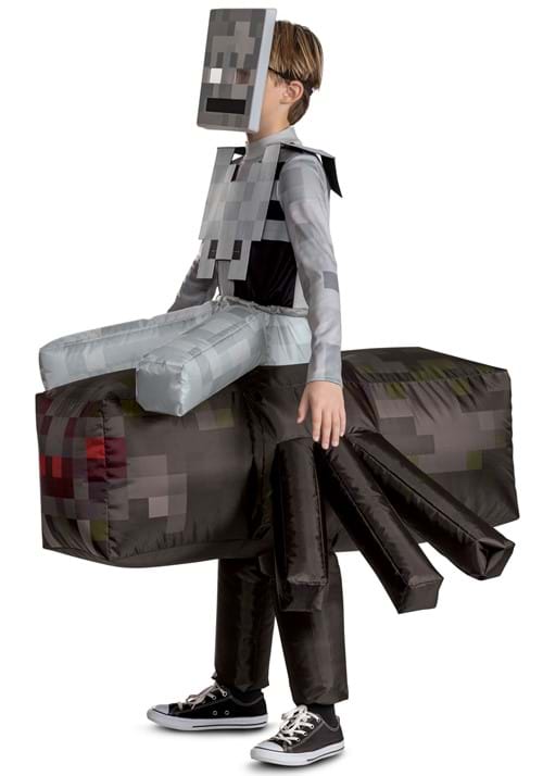 Kid's Deluxe Minecraft Spider Jockey Inflatable Costume - US 2111