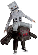 Kid's Deluxe Minecraft Spider Jockey Inflatable Costume - US 2111