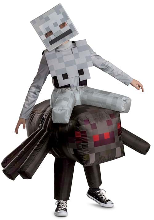 Kid's Deluxe Minecraft Spider Jockey Inflatable Costume - US 2111