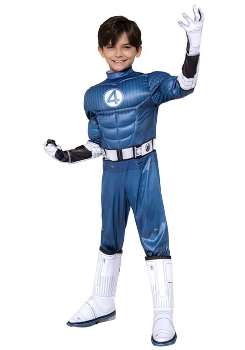 Boy's Deluxe Fantastic 4 Mr. Fantastic Costume - US 7155