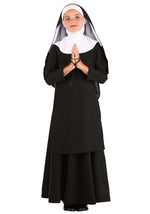 Deluxe Kid's Catholic Nun Costume - US 0571