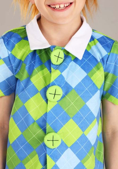 Deluxe Plaid Munchkin Boy's Costume - US 1241