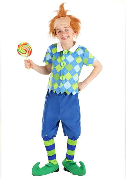 Deluxe Plaid Munchkin Boy's Costume - US 1241