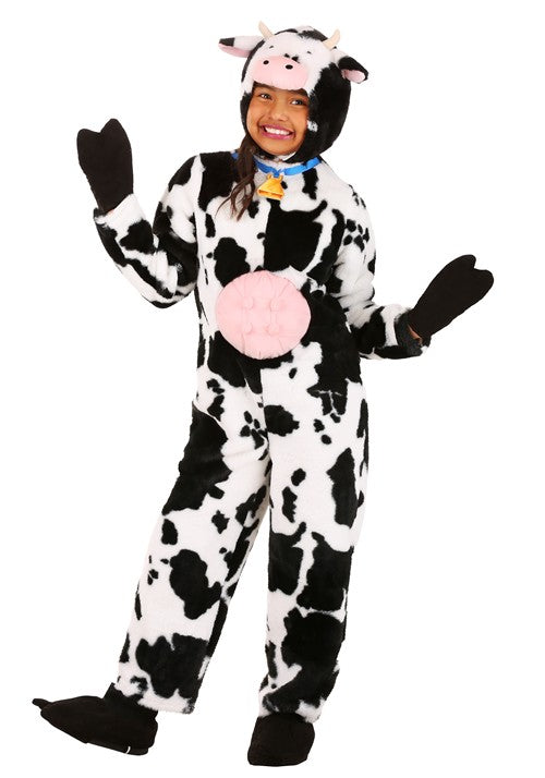 Deluxe Plush Spotted Cow Kid's Costume - US 5043