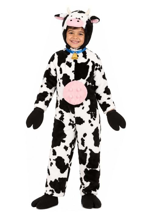 Deluxe Plush Spotted Cow Kid's Costume - US 5043