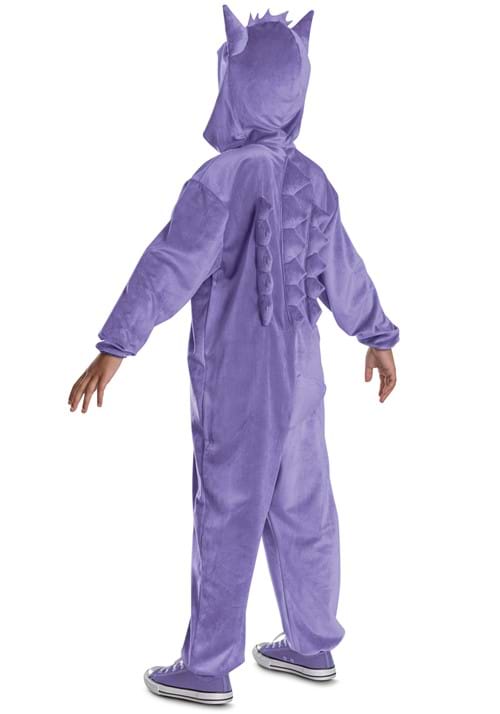 Kid's Deluxe Pokémon Gengar Hooded Jumpsuit Costume - US 6895