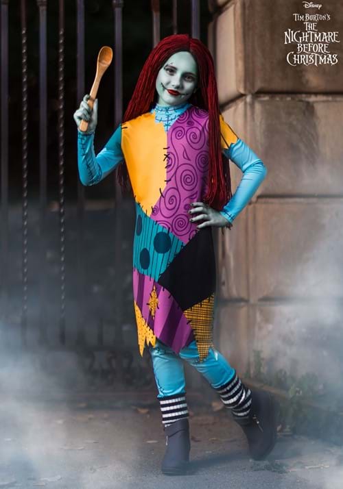 Kid's Disney Nightmare Before Christmas Deluxe Sally Costume - US 1478