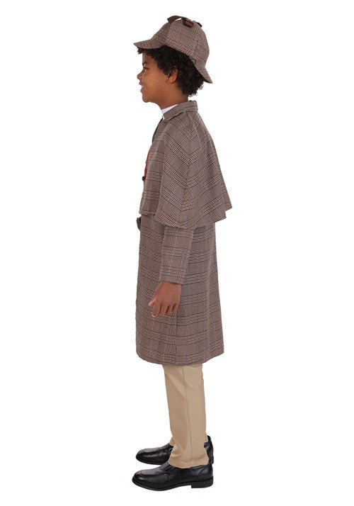 Boy's Deluxe Sherlock Holmes Costume - US 7440