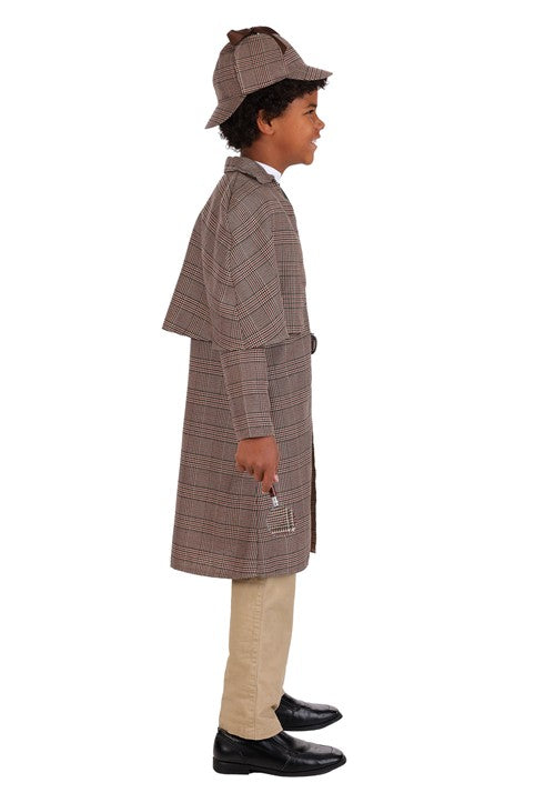 Boy's Deluxe Sherlock Holmes Costume - US 7440
