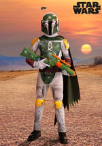 Kid's Deluxe Star Wars Boba Fett Costume - US 8082