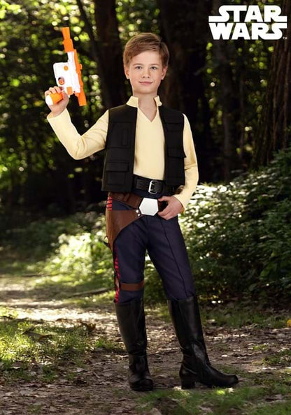Boy's Deluxe Star Wars Han Solo Costume - US 1074