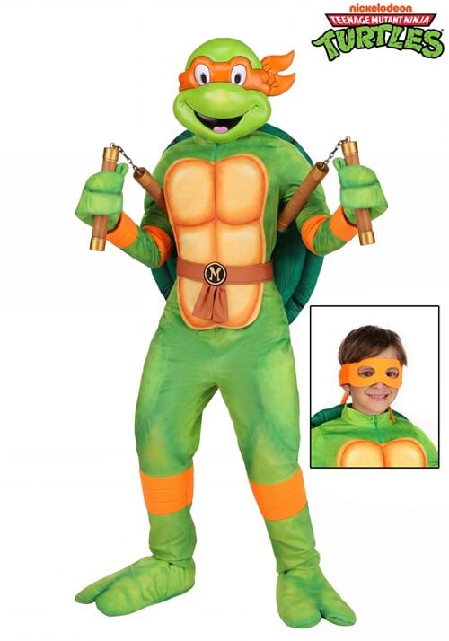 Kid's Deluxe Teenage Mutant Ninja Turtles Michelangelo Costume - US 2704