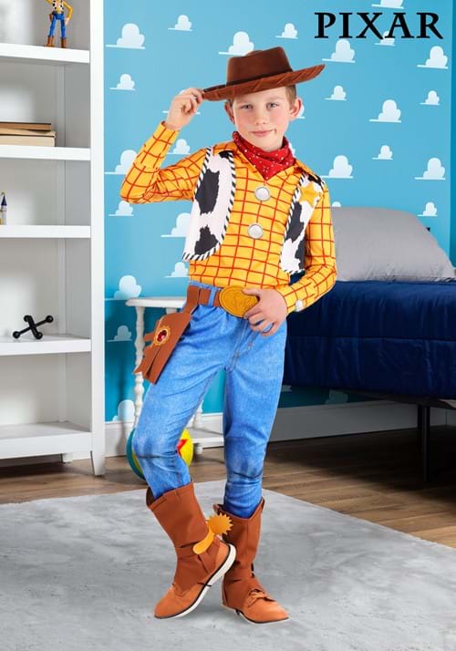 Disney Deluxe Woody Toy Story Costume for Kids - US 6847